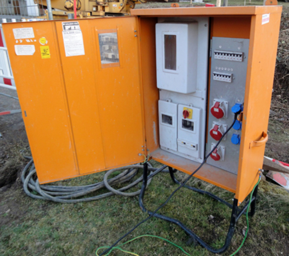 Baustromkasten bei A+A Elektrotechnik GmbH in Wiesbaden