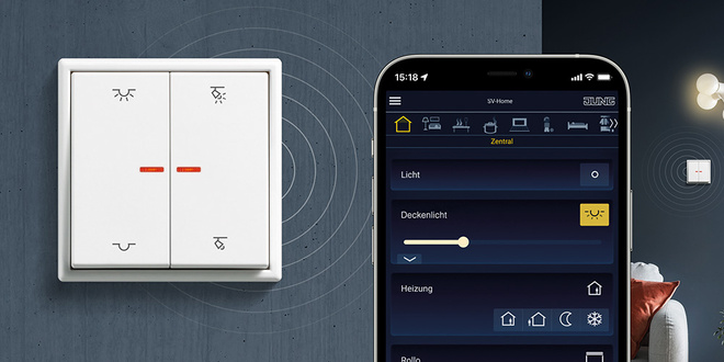 KNX RF Taster bei A+A Elektrotechnik GmbH in Wiesbaden